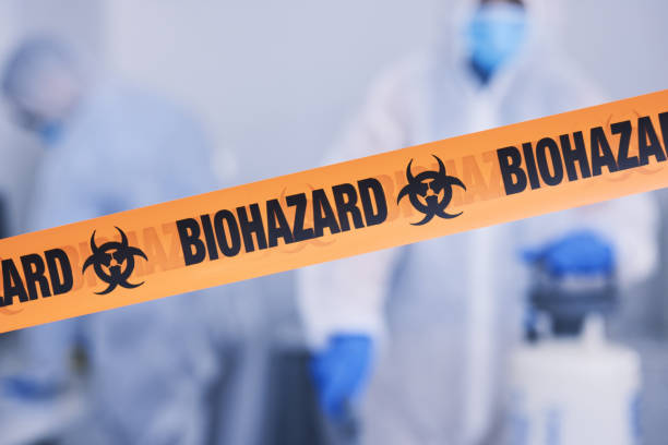 Professional Infectious Disease Decontamination technician working in Summit, NJ